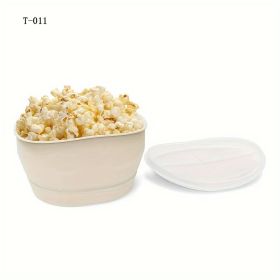 Set Of 2 Microwave Pasta Bowls, Rice Veggie Bowls, Popcorn Bowls (Option: T011)