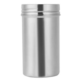 304 Stainless Steel Sealed Storage Jar Portable Tea Coffee Beans Container Small (Option: large size)